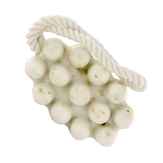 Savon de massage exfoliant Pétales de rose