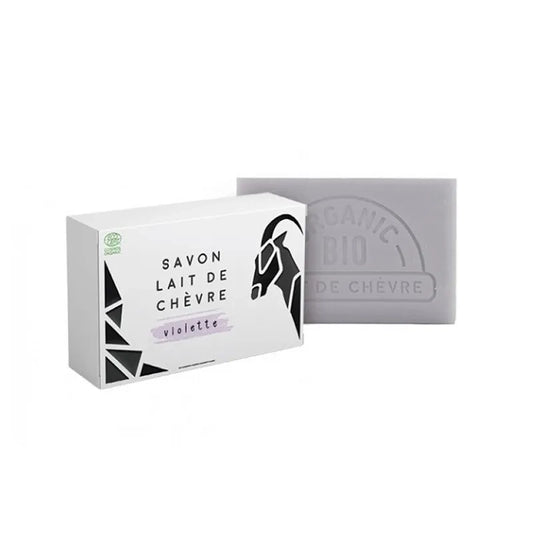 Savon au lait de chèvre, violette